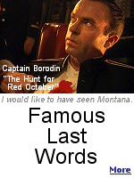 Last words should be memorable. What will yours be? Mine might be ''Hazel, put down that gun!''